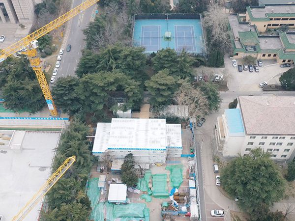 濟(jì)南市中建八局發(fā)展公司山東大廈人防工程項目